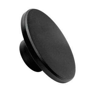 Aplique LED de pared SYLVANIA Moon 12W negro, luz cálida 3000K, IP65