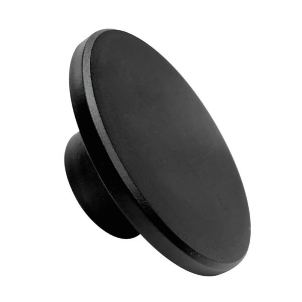 Aplique LED de pared SYLVANIA Moon 12W negro, luz cálida 3000K, IP65