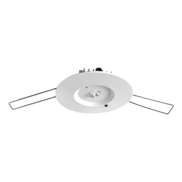 Bala de emergencia LED SYLVANIA 4.5W asimétrica para pasillos, incrustar en techo
