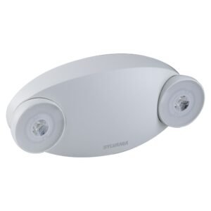 Lámpara de emergencia LED SYLVANIA R3 Design de 2 spots ajustables, recargable